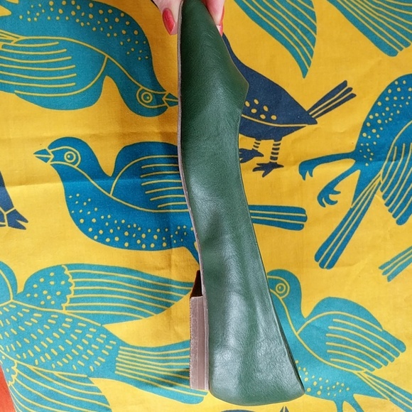 Jeffrey Campbell Havana Pointed Toe Flats - Green - Picture 5 of 8
